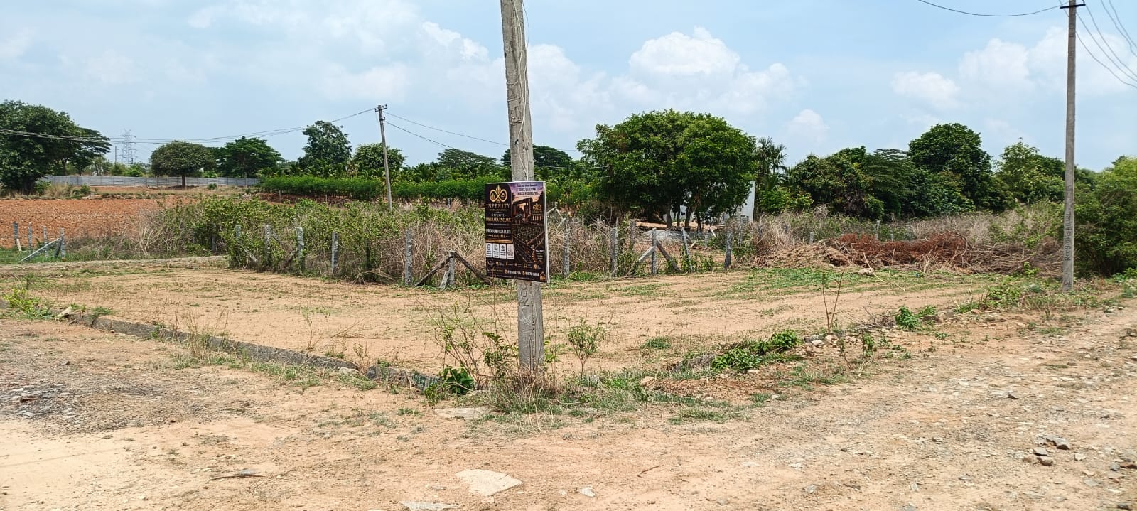 Corner plots of Infenity Dwarka Enclave at Hampapura, Bidadi