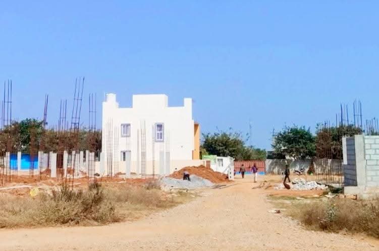 Under construction villa property at Infenity Purvankar - Attibele - Anekal Road