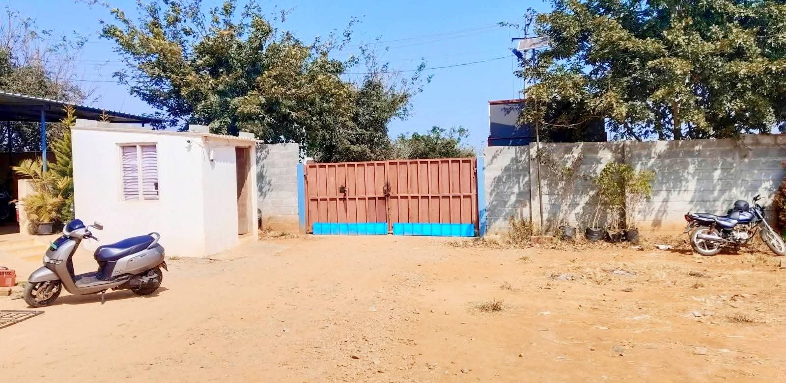 Entry gate of property at Infenity Purvankar - Attibele - Anekal Road
