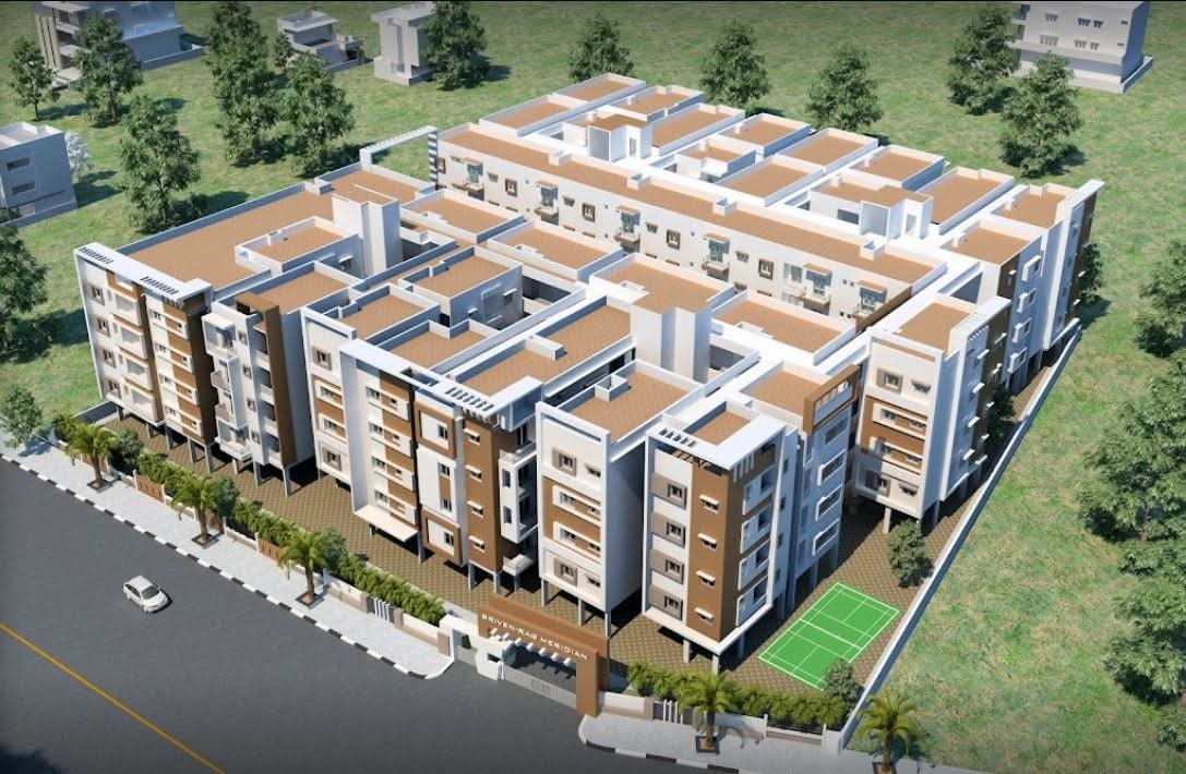 Overhead view of the project of Infenity Sriven Daksha Elite at Bommasandra