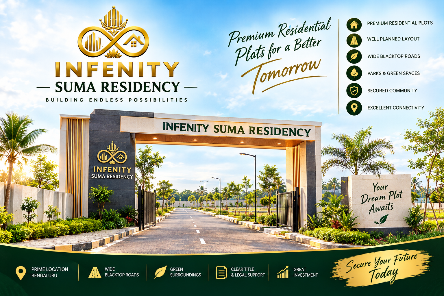 Invest Today, Build Your Tomorrow in Bidadi! 🌳🏠✨